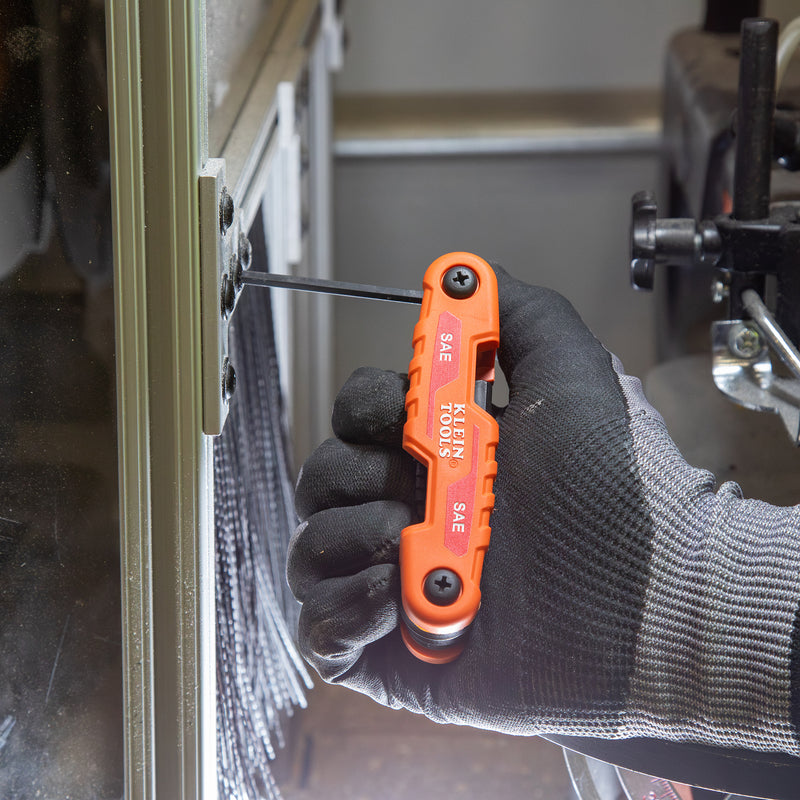 Load image into Gallery viewer, Compact Folding Hex Key Set, 25-Key, SAE, Metric, TORX® Sizes, 3-Piece