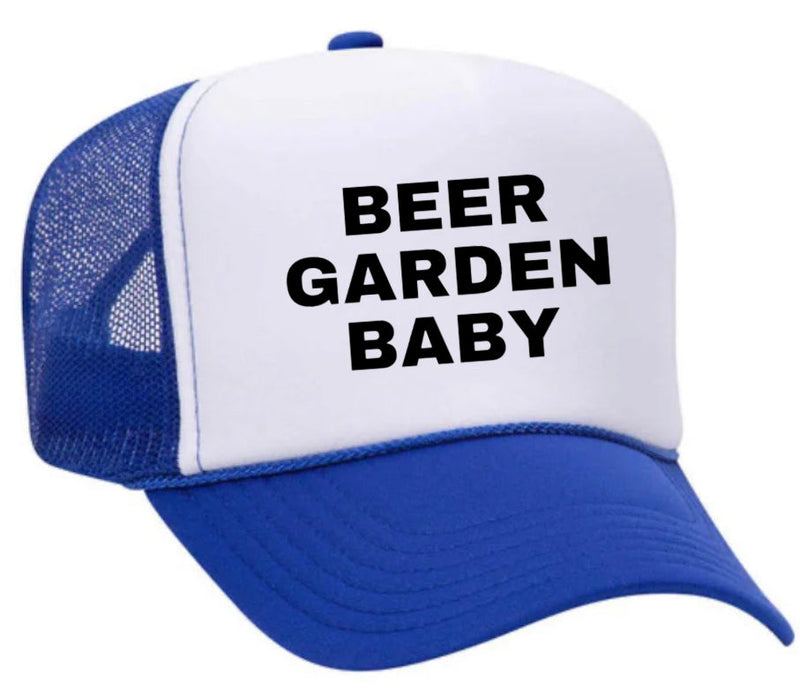 Load image into Gallery viewer, Beer Garden Baby Trucker Hat