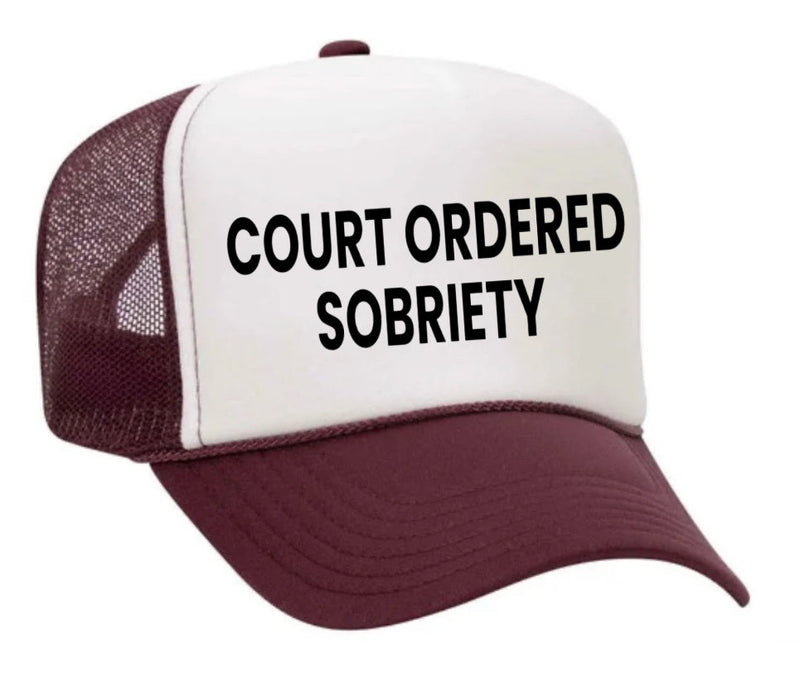 Load image into Gallery viewer, Court Ordered Sobriety Trucker Hat