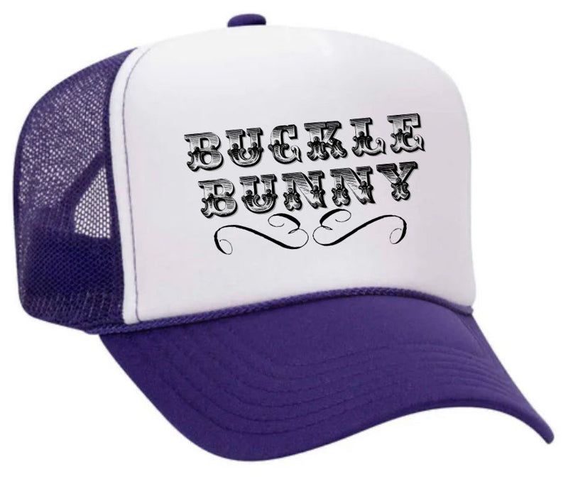 Load image into Gallery viewer, Buckle Bunny Trucker Hat