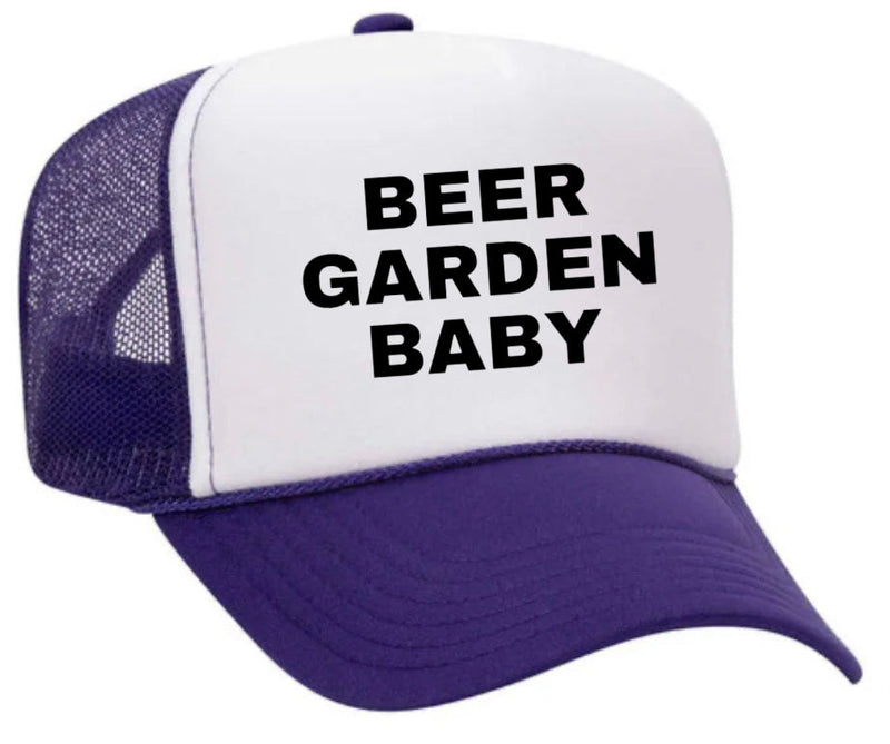 Load image into Gallery viewer, Beer Garden Baby Trucker Hat