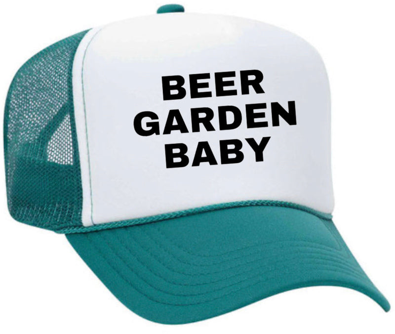 Load image into Gallery viewer, Beer Garden Baby Trucker Hat