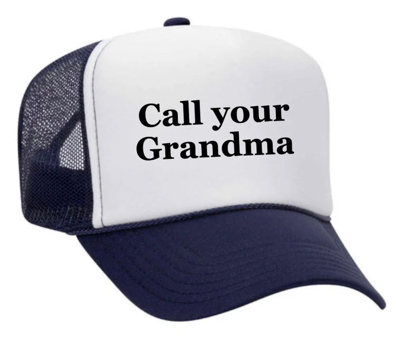 Load image into Gallery viewer, Call Your Grandma Trucker Hat