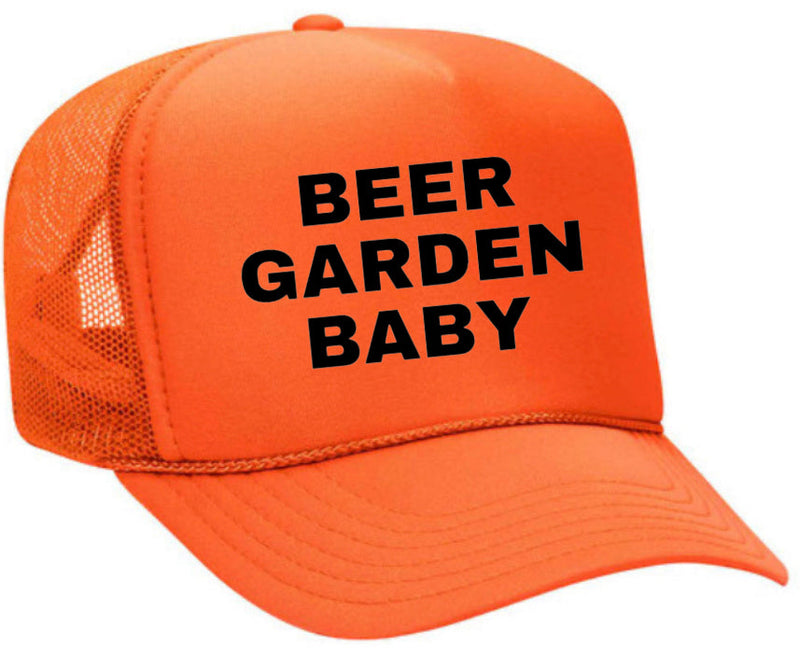 Load image into Gallery viewer, Beer Garden Baby Trucker Hat