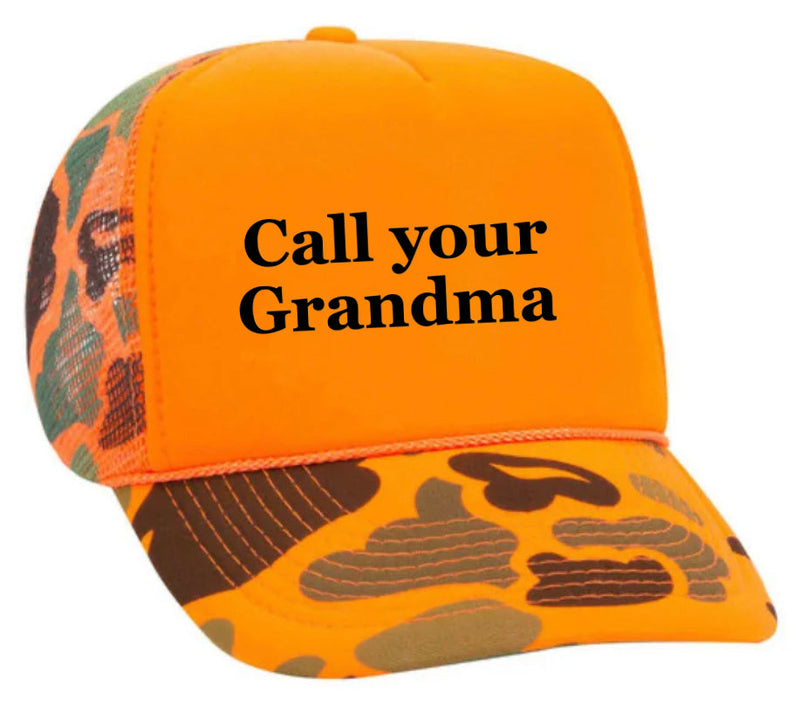Load image into Gallery viewer, Call Your Grandma Trucker Hat