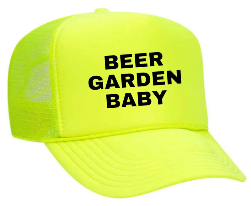 Load image into Gallery viewer, Beer Garden Baby Trucker Hat