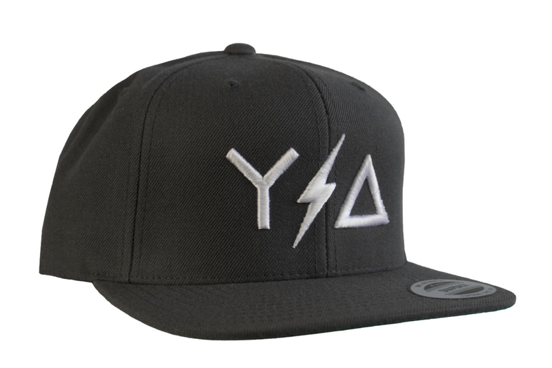 Load image into Gallery viewer, Gray Flat Brim Snapback