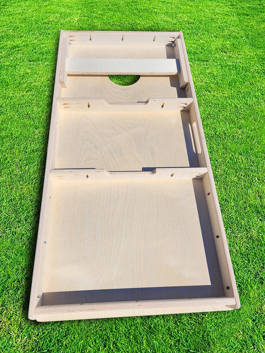 Line Roots Supply Pro Cornhole Bean Bag Toss Game 24x48 with 8 Regulation 16oz Bags
