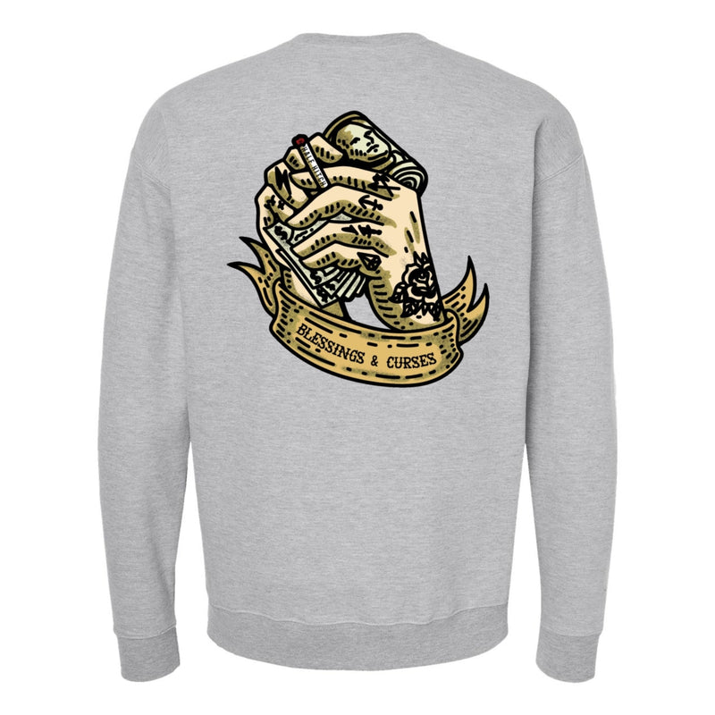 Load image into Gallery viewer, Blessings & Curses Crewneck