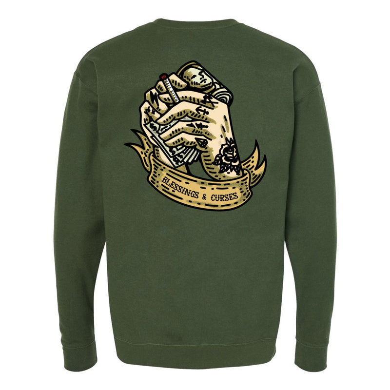 Load image into Gallery viewer, Blessings & Curses Crewneck