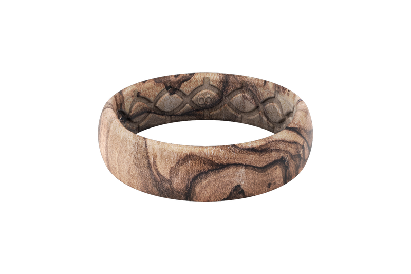 Load image into Gallery viewer, Burled Walnut Thin Ring