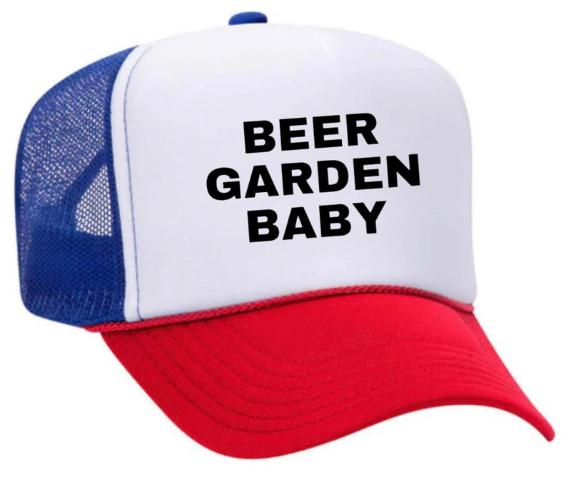 Load image into Gallery viewer, Beer Garden Baby Trucker Hat