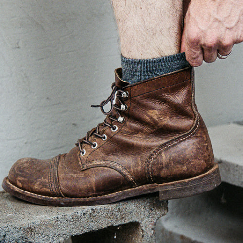 Load image into Gallery viewer, Ankle Wool Work Sock