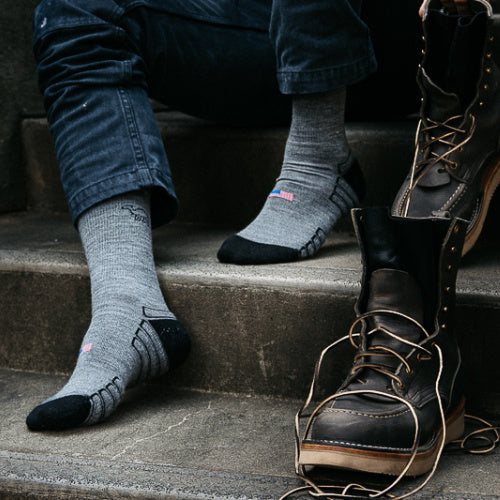 Load image into Gallery viewer, Crew Wool Work Sock