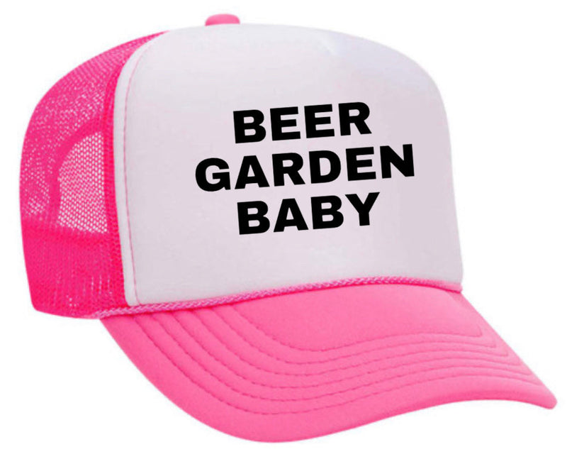 Load image into Gallery viewer, Beer Garden Baby Trucker Hat