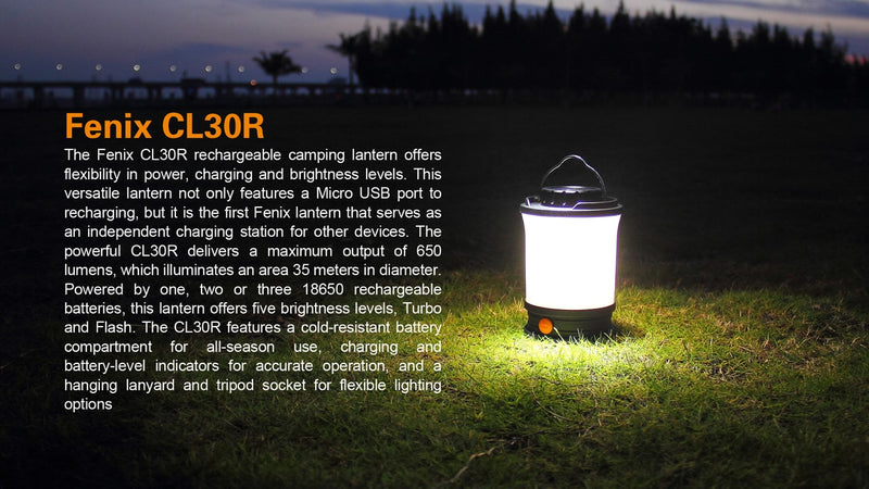 Load image into Gallery viewer, LED Camping Lantern - CL30R