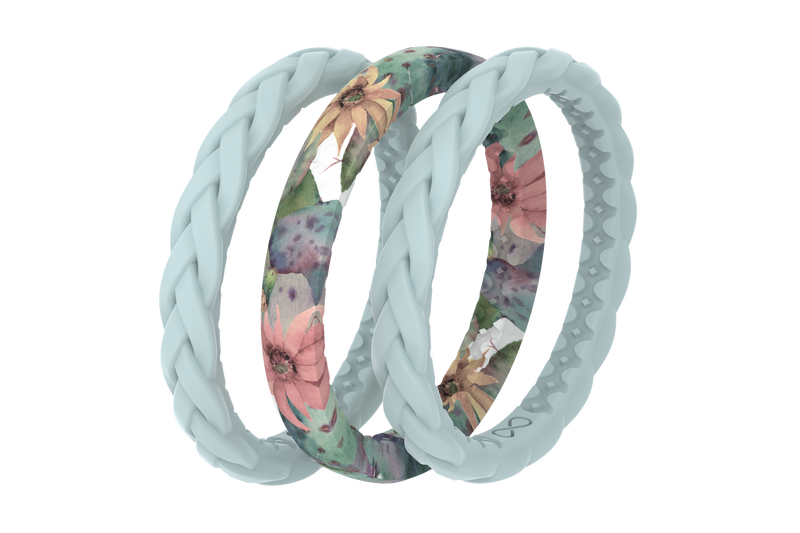 Load image into Gallery viewer, Cactus Bloom - Stackable Ring