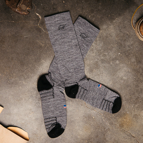 Load image into Gallery viewer, Boot Wool Work Sock
