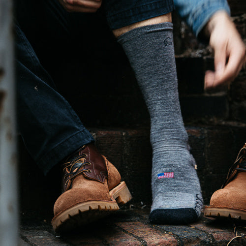 Load image into Gallery viewer, Boot Wool Work Sock