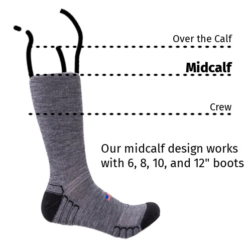 Load image into Gallery viewer, Boot Wool Work Sock