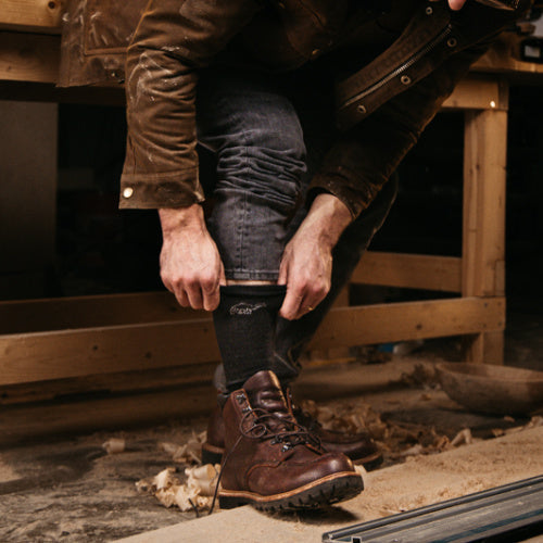 Load image into Gallery viewer, Boot Wool Work Sock