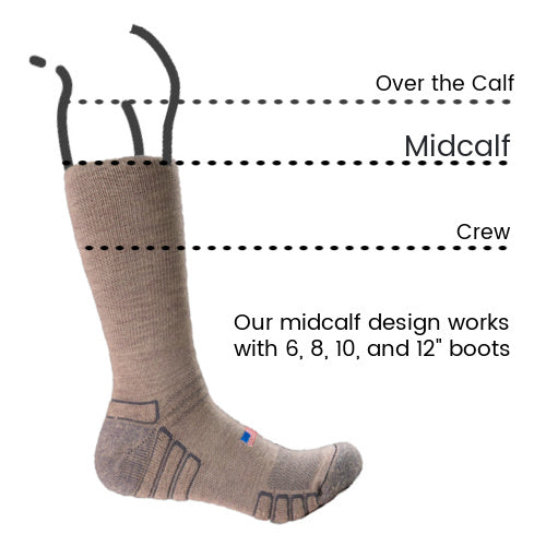 Load image into Gallery viewer, Boot Wool Work Sock