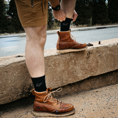 Load image into Gallery viewer, Crew Wool Work Sock