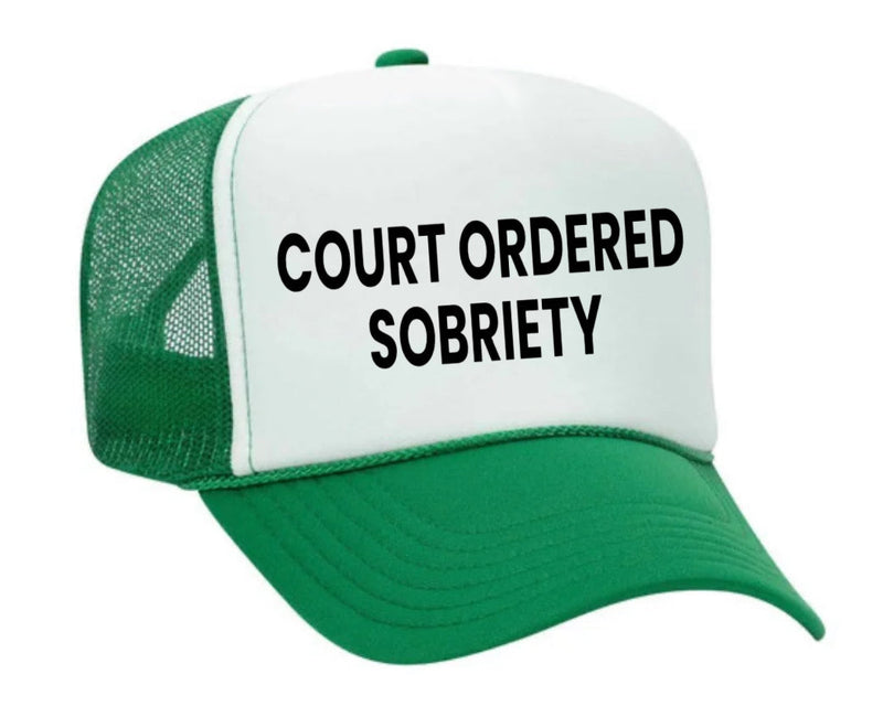 Load image into Gallery viewer, Court Ordered Sobriety Trucker Hat