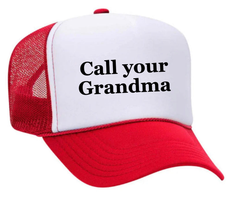Load image into Gallery viewer, Call Your Grandma Trucker Hat