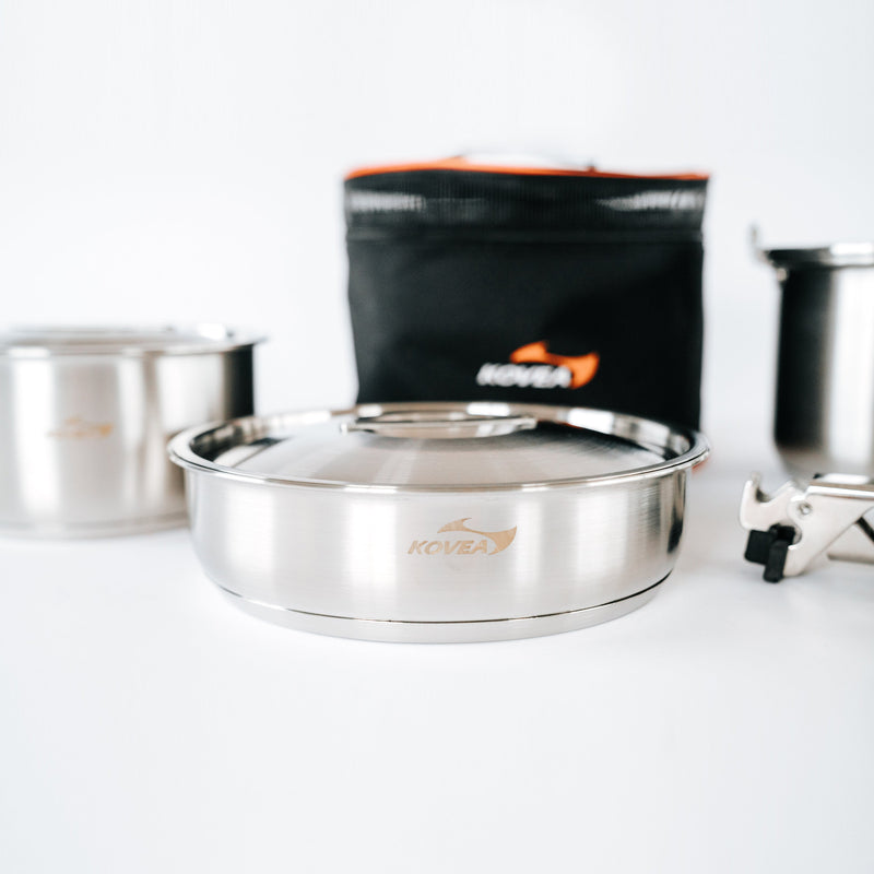 Load image into Gallery viewer, Triple Stainless Cookware L