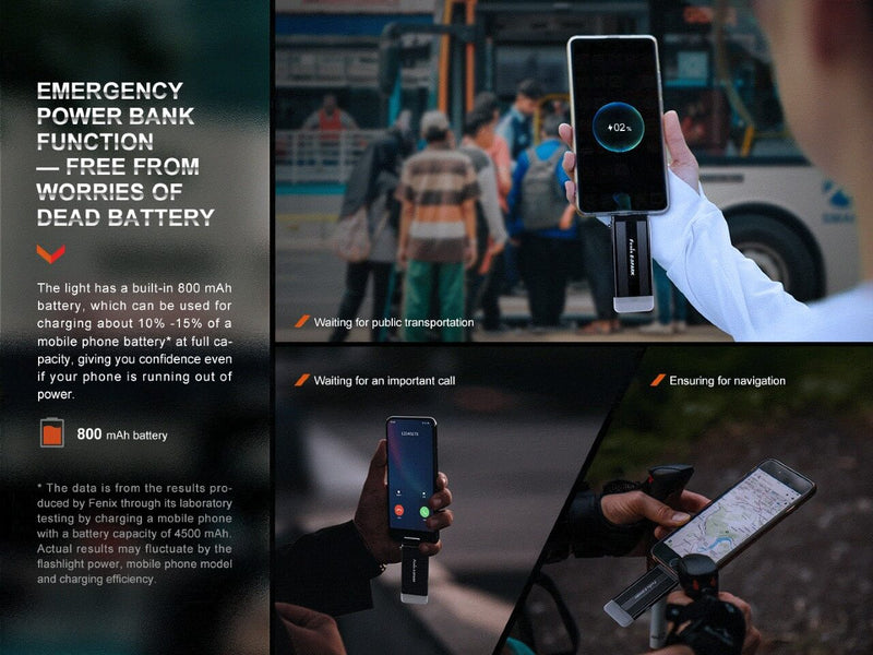 Load image into Gallery viewer, Ultra-Thin Powerbank LED Flashlight - E-SPARK