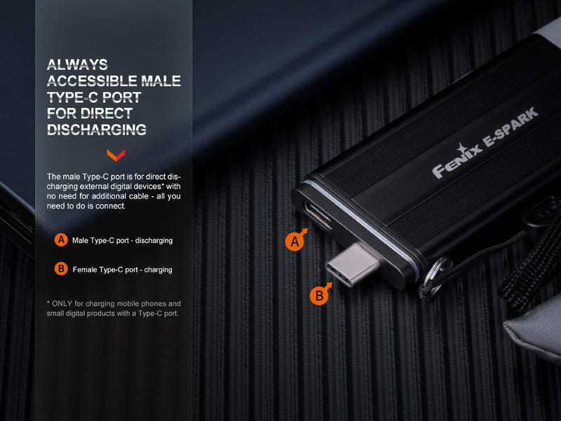 Load image into Gallery viewer, Ultra-Thin Powerbank LED Flashlight - E-SPARK