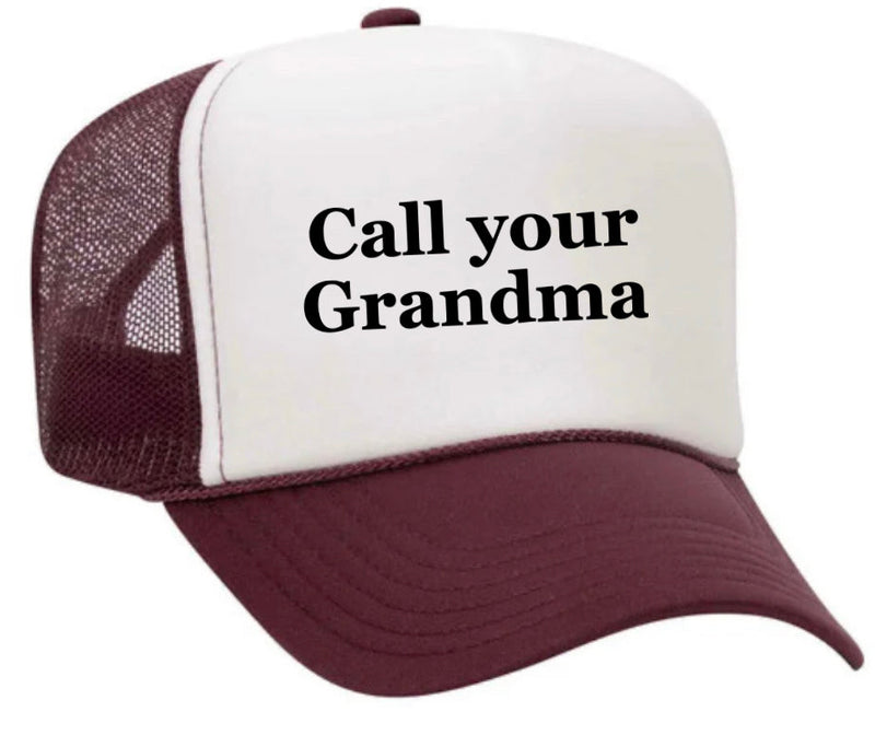 Load image into Gallery viewer, Call Your Grandma Trucker Hat