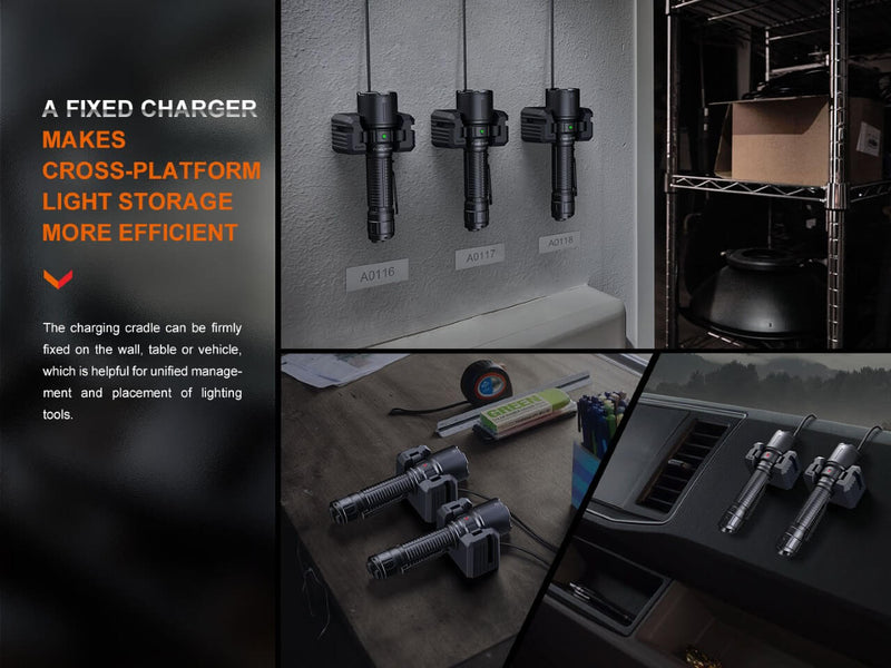 Load image into Gallery viewer, Cradle Charging LED Work Flashlight - WF26R