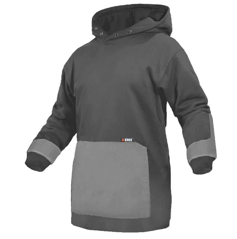 Load image into Gallery viewer, Knox Renegade FR Premium Work Hoodie Gray/Light Gray