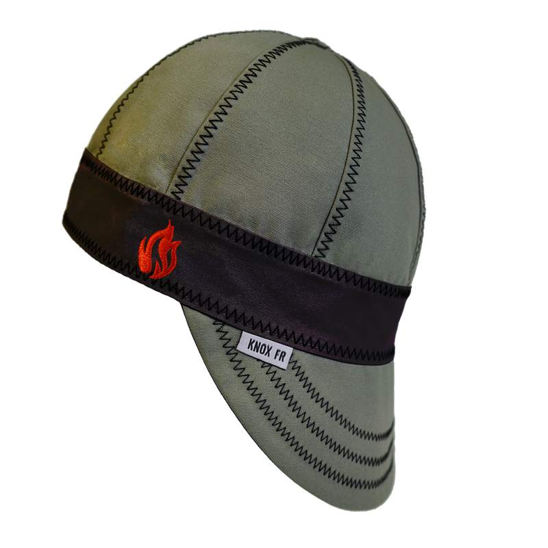 Load image into Gallery viewer, Knox FR Welding Cap Military Green