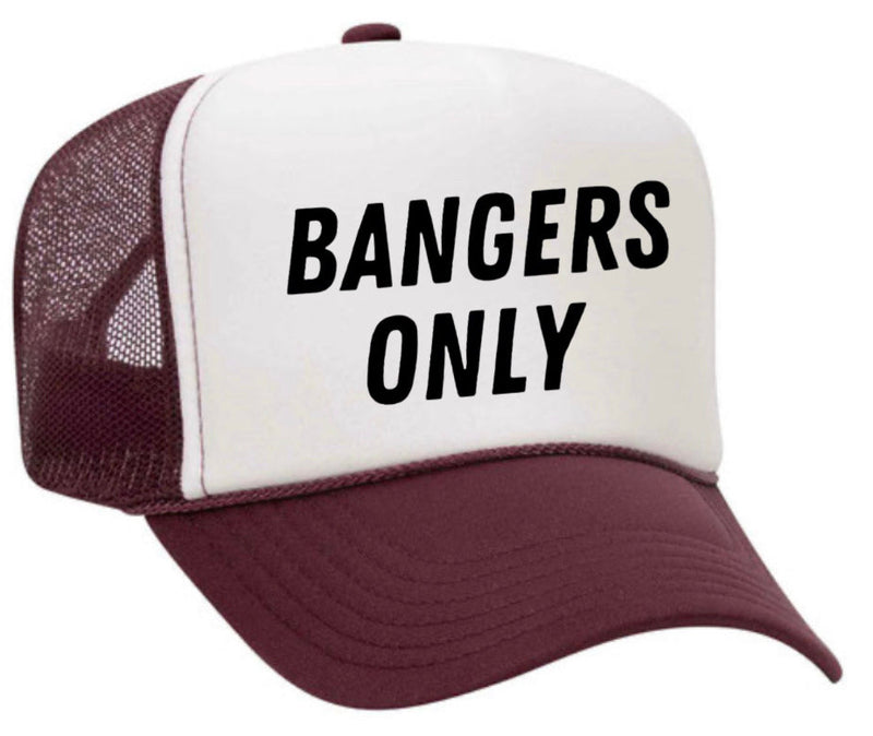 Load image into Gallery viewer, Bangers Only Trucker Hat