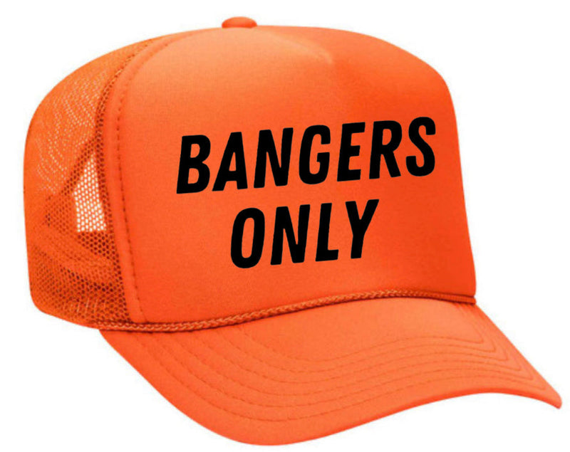 Load image into Gallery viewer, Bangers Only Trucker Hat