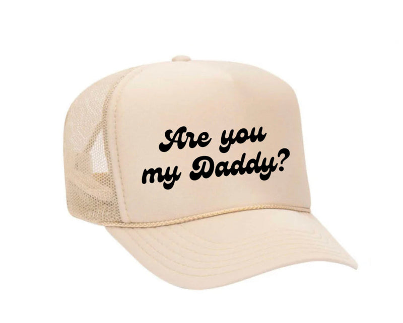 Load image into Gallery viewer, Are You My Daddy Trucker Hat