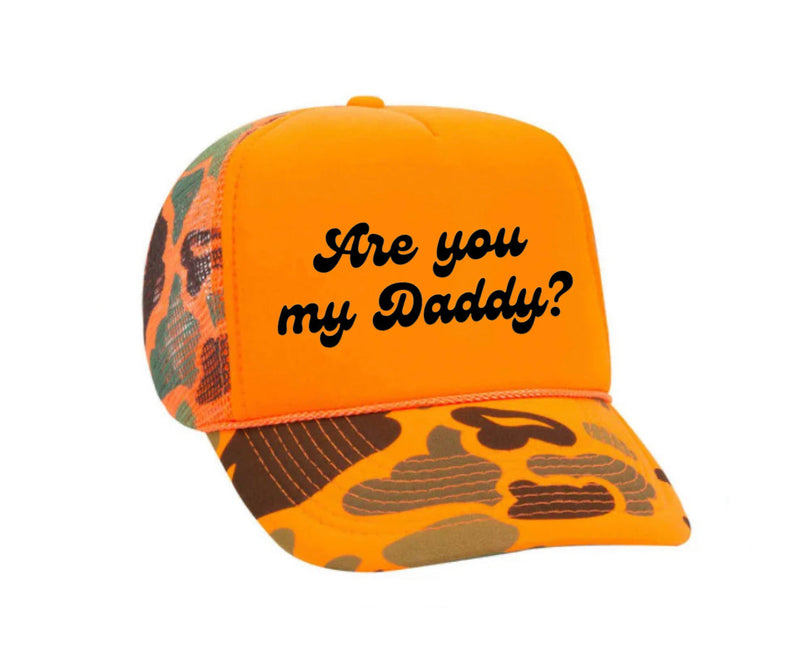 Load image into Gallery viewer, Are You My Daddy Trucker Hat