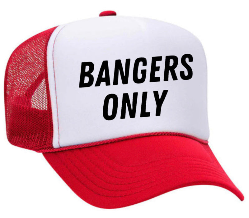 Load image into Gallery viewer, Bangers Only Trucker Hat
