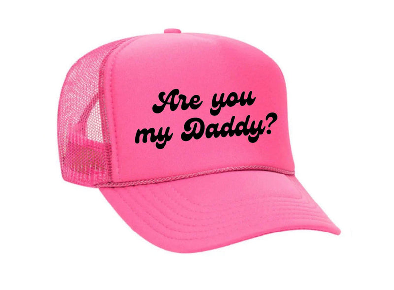 Load image into Gallery viewer, Are You My Daddy Trucker Hat