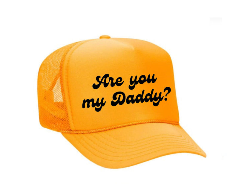Load image into Gallery viewer, Are You My Daddy Trucker Hat