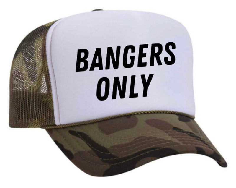 Load image into Gallery viewer, Bangers Only Trucker Hat