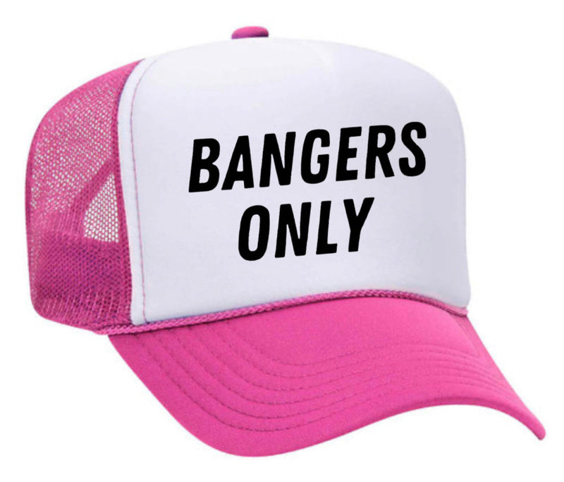 Load image into Gallery viewer, Bangers Only Trucker Hat