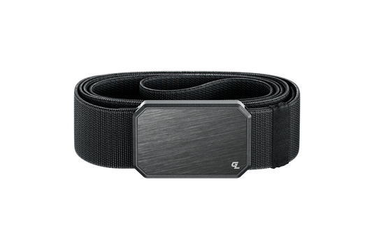 Groove Belt Gun Metal/Black