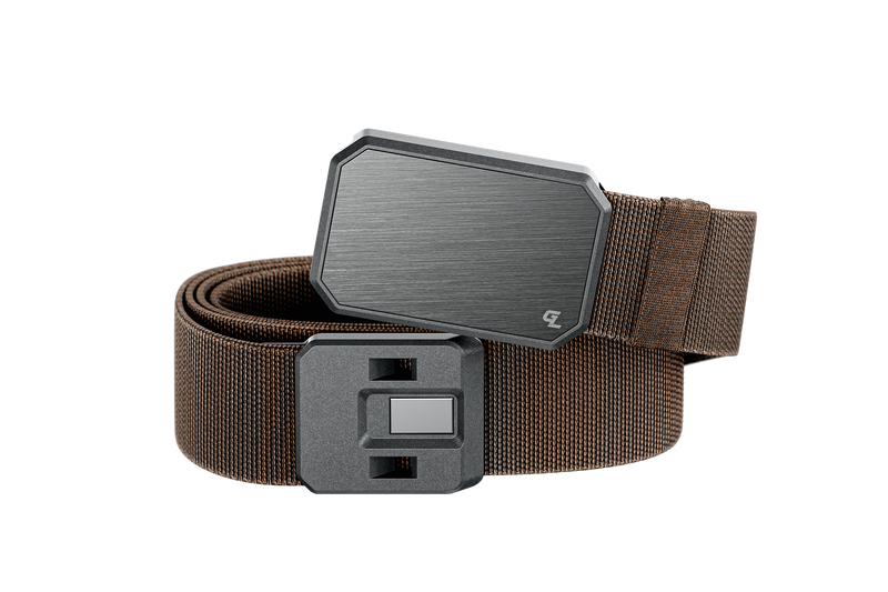 Load image into Gallery viewer, Groove Belt Gun Metal/Dark Earth