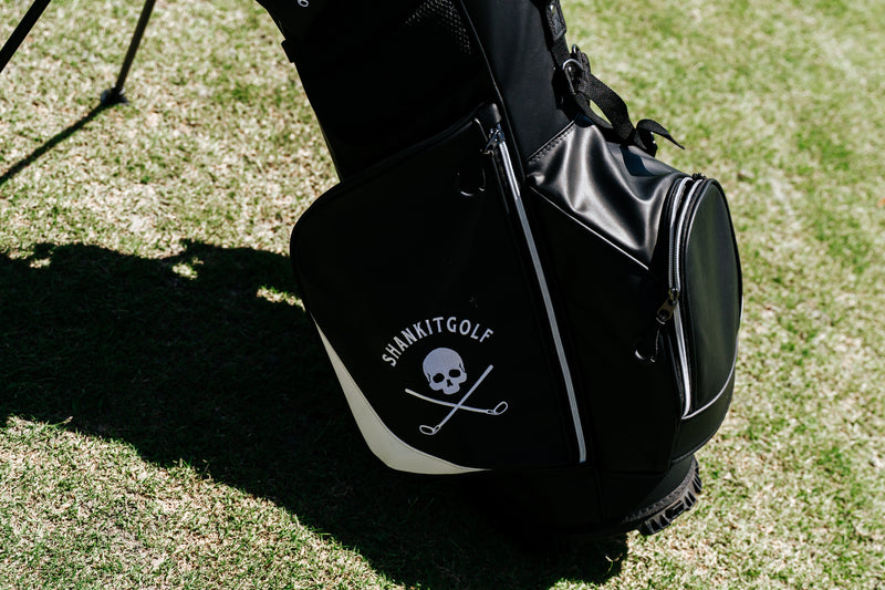 Load image into Gallery viewer, Blacked Out Skull Golf Bag