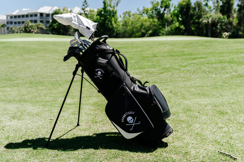 Load image into Gallery viewer, Blacked Out Skull Golf Bag