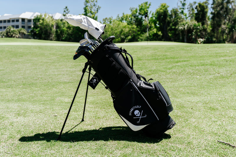 Load image into Gallery viewer, Blacked Out Skull Golf Bag